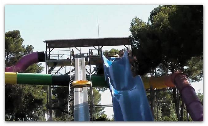 Viel Wasserspaß im Aqualand Arenal