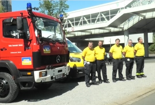 “@fire” star­tet Hilfs­kon­voi in die Ukraine
