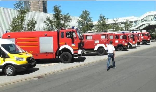"@fire" startet Hilfskonvoi in die Ukraine