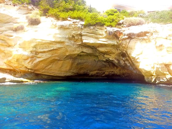 Im Glasbodenboot zwischen Palmanova und Magaluf
