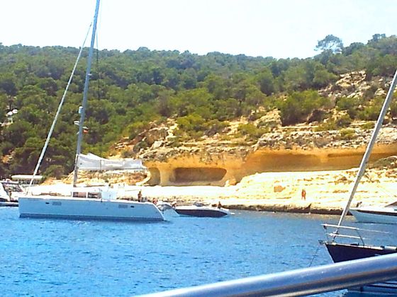 Im Glasbodenboot zwischen Palmanova und Magaluf