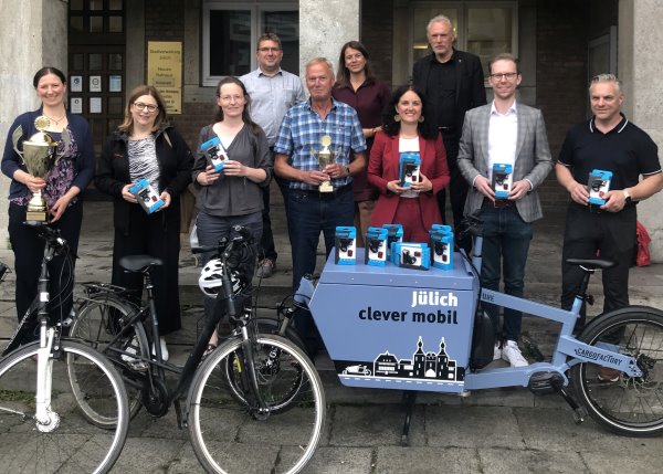 Jülich – Die Sie­ger des STADT­RA­DELN&nbsp;2022