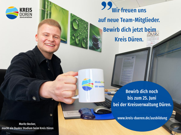 Aus­bil­dung und Dua­les Stu­di­um beim Kreis&nbsp;Düren