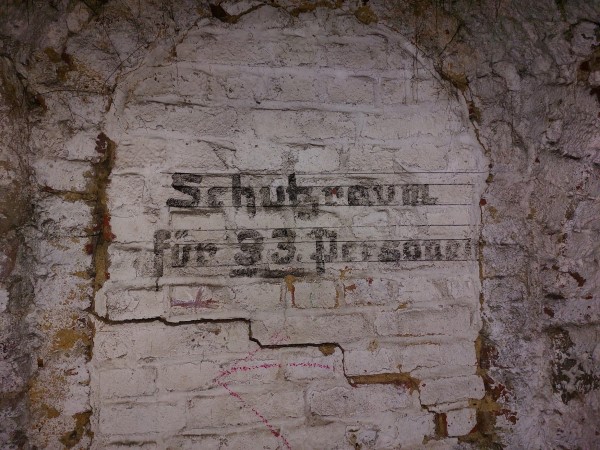 Im 2. Weltkrieg bot die Zitadelle Schutz bei Luftangriffen. Die Tour „Luftschutz“ bringt diese Zeit nahe. Foto: Dr. Rüdiger Urban